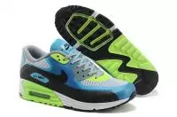 nouvelle nike lunar air max 90 femme chaussures premium vente gris bleu